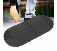 Generic Reparación de Zapatos de Cuero, Suela Anti -skid sin Resbalón de Goma de Goma de Zapatos de Cuero Hechos a Mano de la Mitad (Tacón)