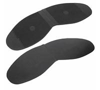 Generic Reparación de Zapatos de Cuero, Suela Anti -skid sin Resbalón de Goma de Goma de Zapatos de Cuero Hechos a Mano de la Mitad (Antepié)