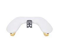 Generic Reposamanos para Manicura con Soporte Ajustable para Teléfono, Base Antideslizante, Reposabrazos de Doble Propósito para Tecnología de Uñas, Perfecto para Aplicaciones de Arte de Uñas (WHITE)