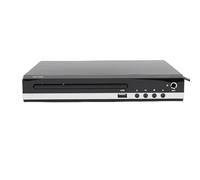Generic Reproductor de DVD HD 1080P para Entretenimiento en el Hogar con Control Remoto de Reproducción Multiregión e Interfaz USB (Enchufe de la UE)