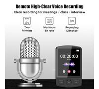 Generic Reproductor MP3 con Reproductor de Sonido Portátil BT5.0 sin Pérdidas para Música de para Estudiantes, Diseño Portátil para Escuchar Mientras Viaja, Negro (16GB)