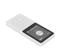 Generic Reproductor MP4 Ultrafino Portátil con Accesorios, Compatible con Máximo 32G, Entretenimiento y Estudio, LCD de 1,8 Pulgadas (White)