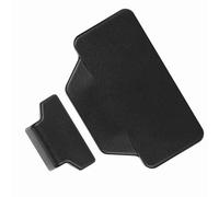 Generic Respaldo de Motocicleta Almohadilla Trasera de Goma Cojín Trasero 2 Cm de Espesor Diseño Dividido Impermeable con Adhesivo para Turismo de Pasajeros Apto para Maletero F800GS R1200GS (BLACK)