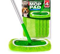 Generic Reusable Mop Pads Compatible with Swiffer Sweeper Mops (4-Pack