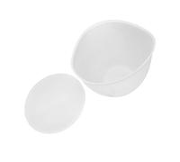 Generic Revestimiento de Inserción de Tazón de Mezcla de Silicona de Grado Alimenticio con Tapa para Batidora de Pie KSM150 KSM180 KSM170 KSM160 5QT - Uso Versátil para Cocineros Domésticos (WHITE)