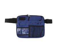 Generic Riñonera Portátil para Enfermera, Bolsa de Almacenamiento de Suministros Médicos, Bolsa de Cintura de Gran Capacidad para Personal del Hospital, Material de Tela Oxford (Blue)