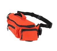 Generic Riñonera Resistente Al Agua, Cinturón Ajustable de Gran Capacidad para Deportes Al Aire, Viajes, Senderismo y Correr (Orange)