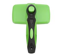 Generic Riphed para el Cabello, Perros que Mueve el Botón del Cepillo para Gatos para Gatos (GREEN)