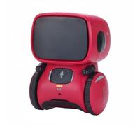 Generic Robot Interactivo para Niños Juguete de Audio Conversación Música Plástico Amigable Adecuado para el Desarrollo de Habilidades Comunicativas y Doméstico , Rojo