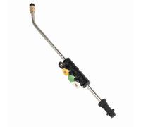 Generic Rociador de Lavadora a Presión de Acero Inoxidable con 5 Puntas de Boquilla, Compatible con K1 K2 K3 K4 K5 K6, Lanza de Chorro de Alta Presión para Lavado de Autos, Entrada, Limpieza de Patios
