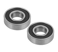 Generic Rodamientos de Rueda Auxiliar Trasera de Scooter Eléctrico Durable de Alto Rendimiento para M365/PRO/PRO2 Acero Inoxidable 2 Piezas para Reparación y Reemplazo del Ruido de la Rueda Trasera