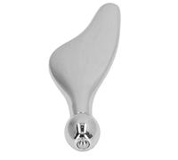 Generic Rodillo Masajeador Facial Multifunción Gua Sha Tool para el Cuidado de la Cara Superficie Suave Adecuado para Todo el Cuerpo Aleación de Zinc Plata