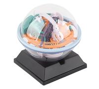 Generic Rompecabezas 3D Laberinto Bola Juguete de Bola de Gravedad para Ejercicio Mental para Desarrollar el Pensamiento Espacial, Adecuado para Niños, Plástico (Obstáculos de Rango Medio 100)