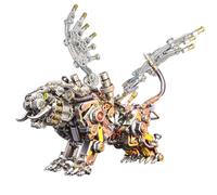 Generic Rompecabezas de metal 3D para adultos, 700 piezas de kits de modelo de tigre de metal steampunk, rompecabezas de cerebro, regalo de decoración del hogar para adolescentes y adultos amantes de