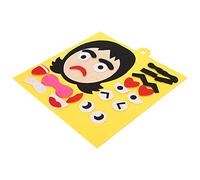 Generic Rompecabezas Educativo para Cambiar Emociones, Juguetes para Niños, Actividades de Bricolaje, Unir a la Familia, Tela de Fieltro, 1 Juego (Mujer)