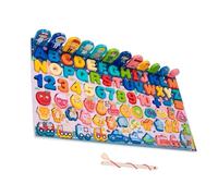 Generic Rompecabezas Numéricos, Rompecabezas de Madera Juguetes Montessori Educación para el Hogar para Niños Pequeños (#2)