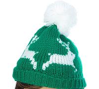 Generic Ropa de Invierno para Muñecas, Trajes Cálidos, Suéter, Pantalones, Bufanda, para Muñecas de 16-18 Pulgadas, Material de Felpa (Green)