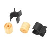 Generic Rueda de Entrenamiento de Bigote para Manillar, Herramienta de Peinado Negra para Diseño de Caballero, Aspecto Elegante, Plantilla para Dar Forma Al Bigote para Amantes de la Barba (BLACK)