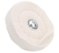 Generic Rueda de Pulido de Algodón Plana Pulidora con Efecto Espejo de Alto Rendimiento para Hardware Rueda de Pulido de Tela de 50/75/100 Mm para Uso Profesional (Tipo plano 75mm)