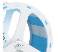 Generic Rueda para Correr para Hámster Ecológica con Soporte, Tablero de Plástico de Madera de PVC, Ancho de Pista de 5,1 Pulgadas, Mantener a su Mascota Fuerte y Saludable (Tipo 2