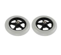 Generic Ruedas Anchas para Sillas de Ruedas Eléctricas, Resistentes Al Desgaste, de 8 Pulgadas, Enrollables para una Experiencia de Movilidad Cómoda, 2 Piezas para Accesorios de Repuesto para Sillas