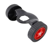 Generic Ruedas para Cortadora de Hilo Rueda Rodante de Plástico Desmontable para Mejorar la Eficiencia de Corte, Ideal para Usuarios de Cortadoras de Césped con Empuje Manual (Largo 33,5 cm.)