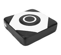 Generic Saco de Boxeo Target para Sanda Taekowndo, Saco de Boxeo de Pared de Alta Densidad para Entrenamiento, Cuero PU, 15.4x15.4x3.9 Pulgadas, Se Adapta a Entusiastas del y Taekwondo (Blanco Negro)