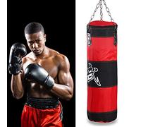 Generic Saco de Vacío para Entrenamiento de Boxeo, Saco de Boxeo Resistente con Relleno Personalizable, Diseño Que Absorbe los Golpes para Práctica de Karate/Patadas, Construcción con Montaje de