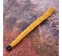 Generic Saxofón Tenor Cepillo Protector de Almohadilla de Limpieza para Saxofón de Fibra Fácil de Usar, 19.1", Amarillo, Limpia por Dentro y por Fuera, Se Adapta a Tenor, Protege de la Humedad,
