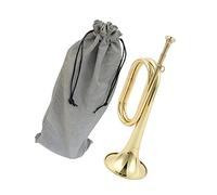 Generic Scout Bugle Blowing Bugle Brass Bugle Trompeta para banda principiante Orquesta de caballería, estilo b