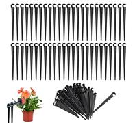 Generic SDwfxd 150 pcs Micro-Drip-System Estaca, para la fijación y dirección de la tubería de distribución en la Tierra, para Manguera de riego 4/7, Manguera de jardín, Anclaje de fijación