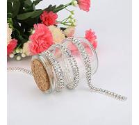 Generic Se Dobla Fácilmente Diamantes de Imitación de Malla, Cinta de Diamantes, Fiestas Temáticas, Soportes para Pasteles, Portavelas, Servilletas, Uso Doméstico para Adornos de Boda, Cajas de