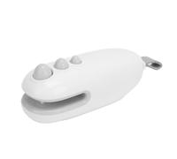 Generic Sellador de Bolsas Pequeñas, Sellador Térmico Compacto Portátil para Almacenamiento de Alimentos en la Cocina, Diseño Magnético de 4,80x1,26 Pulgadas (WHITE)