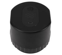 Generic Sellador de Vacío de Jarro de Masón Eléctrico, Sellador de Vacío de Jarra de Aplicación Ancha Fácil Operación Inalámbrica ABS y PCB para Picnic (BLACK)
