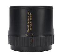 Generic Sellador Eléctrico de Tarros de Máquina Eficiente Selladora de Almacenamiento de Alimentos para Tarros de de Boca Ancha y Regular Pantalla LED para Cocina Viajes ABS Silicona 1 Unidad