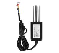 Generic Sensor EC de Temperatura y Humedad PH NPK del Suelo para Invernaderos y Cultivo de Plantas, Probador de Suelo de Alta Precisión para Experimentos Científicos, 5.4x1.8in