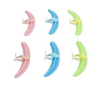 Generic Separador de Pestañas Herramienta de Maquillaje de Silicona Eficiente para Aislamiento de Extensión de Pestañas Profesional Rosa Azul Amarillo para Principiantes 3 Pares