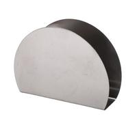 Generic Servilletero Dispensador de Mesa Minimalista de Acero Inoxidable para Restaurante de Oficina en Casa, con Capacidad Generosa para Servilletas Decorativas, Plateado (SILVER)