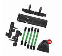 Generic Set de Bandas de Resistencia de Boxeo para Velocidad y Entrenamiento para Boxeo Muay Thai y Varios Deportes (300 Libras)