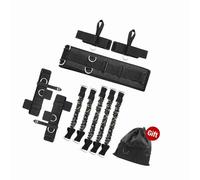 Generic Set de Bandas de Resistencia de Boxeo para Velocidad y Entrenamiento para Boxeo Muay Thai y Varios Deportes (200 Libras)