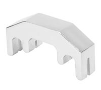 Generic Silenciador de Violín Aleación de Aluminio Amortiguador de Sonido Ultra Silencioso para Violín 1/2 3/4 4/, Herramienta de Práctica Portátil para Principiantes (SILVER)