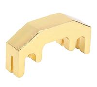 Generic Silenciador de Violín Aleación de Aluminio Amortiguador de Sonido Ultra Silencioso para Violín 1/2 3/4 4/, Herramienta de Práctica Portátil para Principiantes (GOLD)