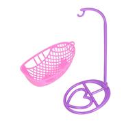 Generic Silla Columpio para Casa de Muñecas a Escala 1:12, Accesorio para Silla Colgante en Miniatura, Muebles Pequeños para Decoración de Casa de Muñecas, Juego para e Hij