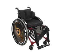 Generic Silla de ruedas deportiva autopropulsada, ligera, plegable, de aluminio, multifuncional, para adultos y personas mayores con ruedas deportivas rápidas