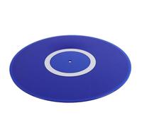 Generic Slipmat Premium Acrílico Tocadiscos Mat Antiestático para una Experiencia de Superior (Blue)