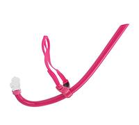 Generic Snorkel de Natación, Boquilla de Silicona Duradera, Equipo de Respiración para Entrenamiento de Equilibrio Corporal, Diadema Ajustable, 1 Juego de Snorkel para Buceo y Natación (Rojo)