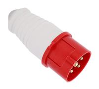 Generic Socket Industrial, 4 -pinas de ABS de IP44 Impermeable para la Industria Química para la Industria Agrícola