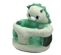 Generic Sofá con Asiento de Apoyo para bebé, Diseño Cómodo de Felpa Suave para que el Niño Aprenda a Sentarse en el Interior (dinosaurio verde)