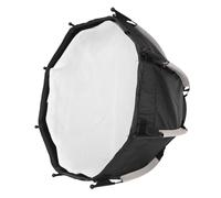 Generic Softbox Octogonal, Softbox Portátil Promociona Salida de Luz Configuración Rápida Estructura de Boca Profunda con Cuadrícula para Viajes