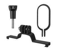 Generic Soporte adaptador de montaje para cámara compatible con DJI NEO para cámara Insta360 GO 3S/GO 3, soporte ajustable de expansión, marco vertical + conectores